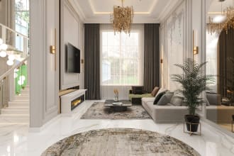 design and render interior  by 3d max