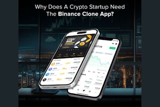 develop crypto exchange mobile apps, binance clone app