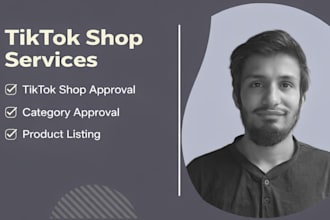 assist in tiktok shop category approval for any restricted product
