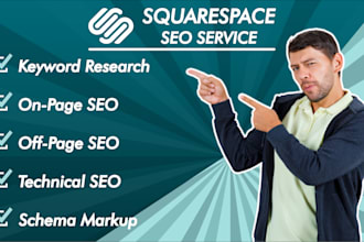 do squarespace onpage SEO optimization for website and ecommerce store