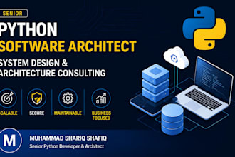 design scalable python architecture and software solutions