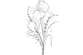 do exclusive flowers fast sketches for tattoo sessions
