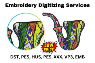 do quality logo digitizing into embroidery file