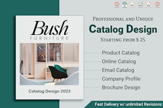 do professional product catalogue design