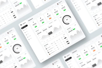 do full stack development for custom admin dashboards and CRM web apps