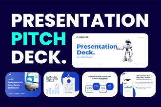 create presentation and pitch deck in powerpoint or canva
