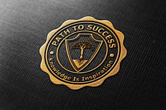 do logo, stamp, seal for your school, college and university