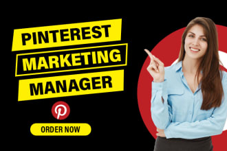 be your professional pinterest marketing manager