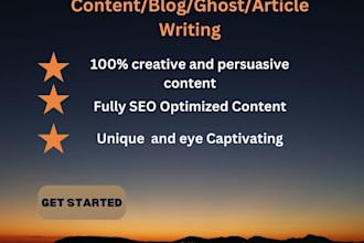 do content, ghost, article ,blog ,grant writing and aesthetic poetry