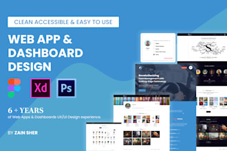 do UX UI design for your website, dashboard and mobile app