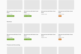 develop course manage application similar udemy