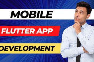 develop front end application in flutter
