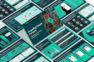 redesign and improve your investor pitch deck design in powerpoint or figma
