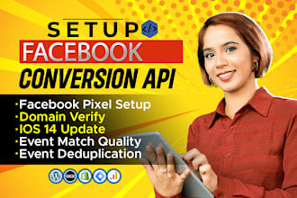 setup facebook pixel conversion API for event tracking