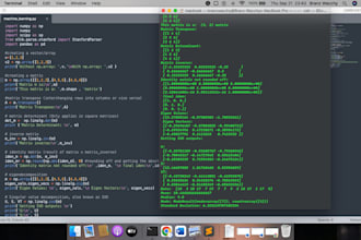 provide a good python code