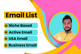 b2b lead generation, verified email list build, USA email collect for campaign