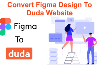 convert figma design to duda website