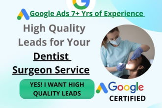 generate leads for dentist using google ads