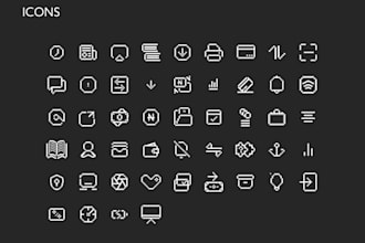 design ultra crisp vector and pixelated icons
