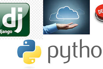 design, develop, and deploy python django web app