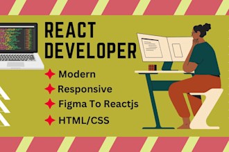build a modern, responsive react application using material UI
