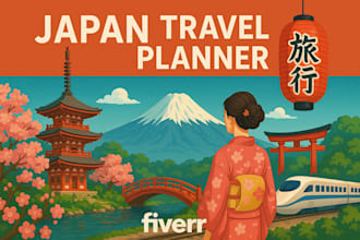 create a personalized japan travel itinerary tailored to you