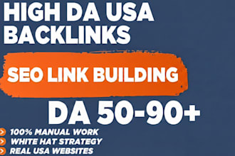 do high da USA backlinks for white hat SEO link building