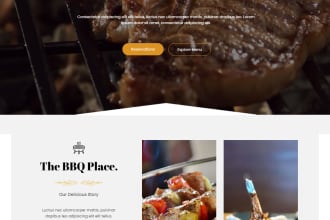 create woocommerce, shopify, online store, pizza, burger stores