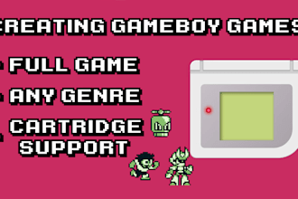 do a custom game in the style of game boy or gameboy color