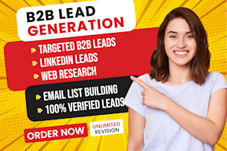 do b2b lead generation and email list building for software development business
