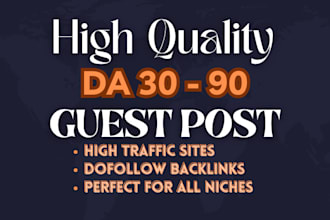 publish high da general guest posts on a general blog with dofollow backlinks