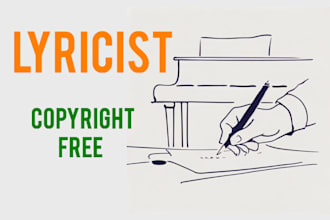 write lyrics, melodies, record vocals in spanish or english