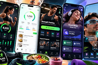 build ai fitness tracker, calorie counter, health apps