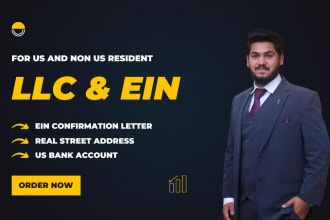 do US llc registration and ein number for non US residents