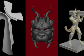 do print ready 3d models created in blender