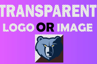 turn any image or logo into a transparent masterpiece