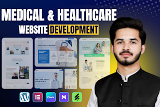 create medical, doctor, dental, home care website