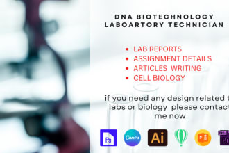 assist you in micro, biotechnology and laboratory technician