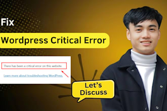 fix wordpress critical error