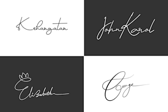 design handwritten, scripted, signature, calligraphy, cursive, minimal logo