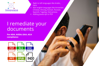 do PDF accessibility, PDF remediation, ada compliance, section 508