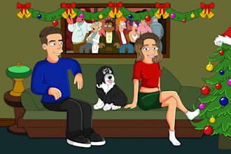 draw you in a futurama style