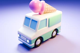 do 3d model in blender