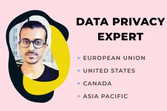 consult for gdpr and data privacy compliance