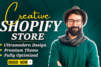 create shopify dropshipping store and shopify website