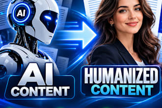 rewrite and humanize ai generated text