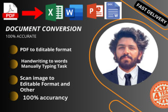 convert pdf to word, scanned image to word or google docs