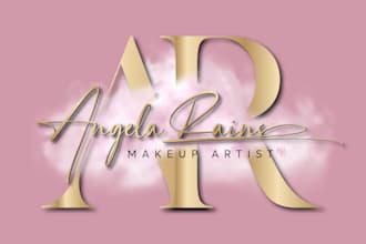 do signature fashion feminine makeup beauty and cosmetic logo design
