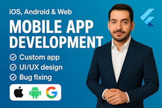 do android, ios app development, mobile app development,  flutter app developer