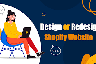 design and develop shopify store
